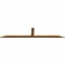 Ekena Millwork Portland Smooth Timber Gable Bracket, Western Red Cedar, 84"W x 17"H x 1 1/2"D x 3 1/2"F, 5/12 Pitch GBW084X17X0204POR00SWR - alternate 4